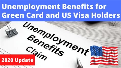 Unemployment Benefits for Green Card and Visa Holders .